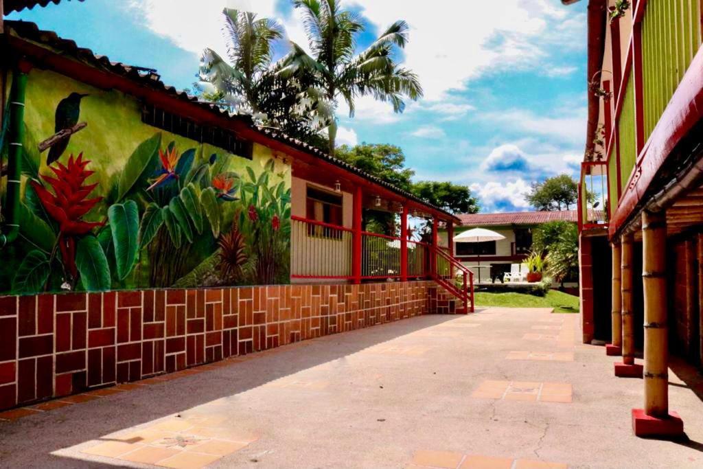 Finca Hotel El Laurel - Parque Del Cafe Montenegro Exterior photo